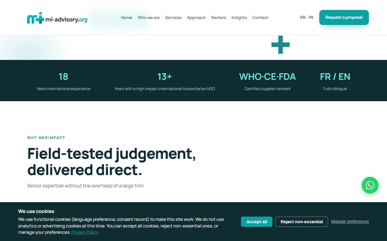 MedImpact Advisory — screenshot 2
